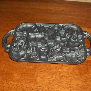 1984 John Wright Animal Puzzle Mold